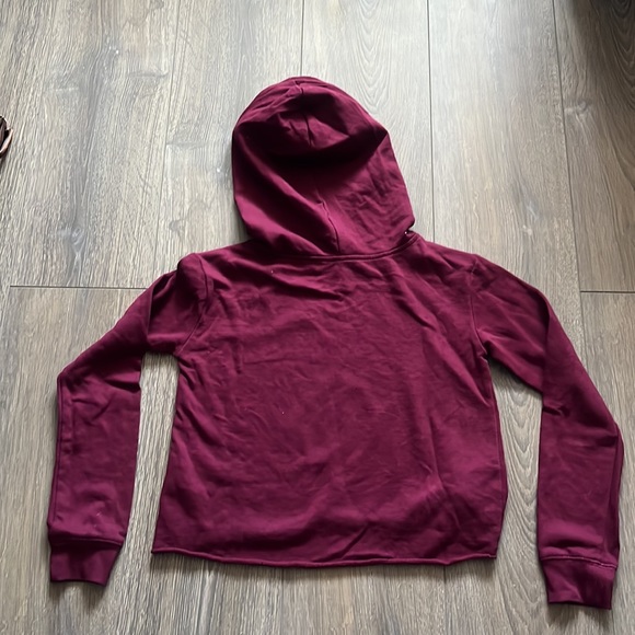 Justice Crop Pullover Hoodie and Matching Sweatpants - Picture 4 of 10